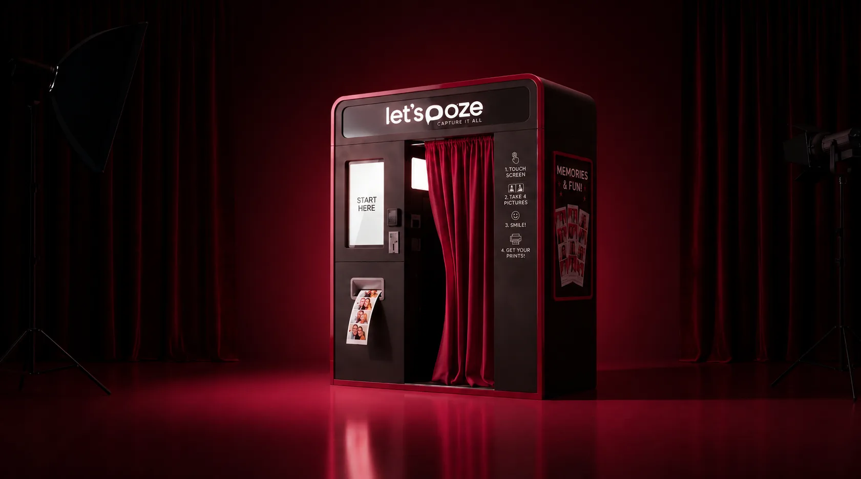 Enclosed Photo Booth